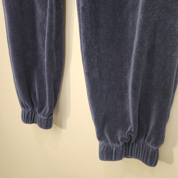 John Galt California Blue Velour Joggers - OS - Picture 4 of 6